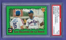 1995  Line up Venezuelan Baseball Card RUBEN SIERRA, CARLOS DELGADO  # 313