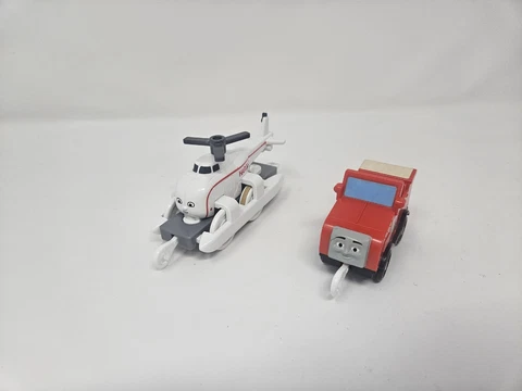 Thomas & Friends Trackmaster Plarail Harold Winston Pull Along Train Tank Engine Cover