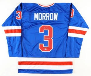 Ken Morrow Signed 1980 Team USA Jersey Inscr. 1980 Gold (JSA COA) Miracle on Ice - Picture 1 of 6