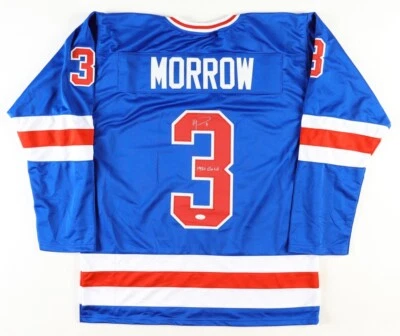 Ken Morrow Signed 1980 Team USA Jersey Inscr. 1980 Gold (JSA COA) Miracle on Ice - Image 1 of 4