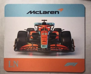 Lando Norris F1 Car McLaren mouse mat Computer/Laptop 24cmx20cmx0.5cm - Picture 1 of 2