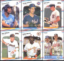 Wally Joyner - Cory Synder #622 1988 Fleer Glossy