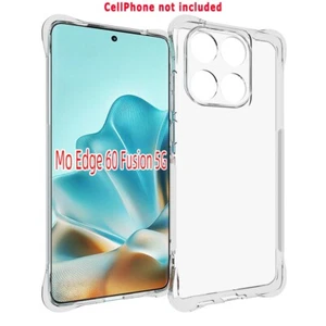 Funda protectora transparente antichoque para teléfono Motorola Moto Edge 60 Fusion 5G - Imagen 1 de 5