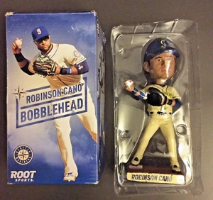 Robinson Cano Bobblehead Seattle Mariners Throwing Arm Pose 2016 Root Sports NIB - Picture 1 of 8