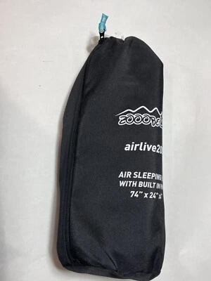 Zooobelives Airlive2000 74"x24"x4" Inflatable Air Sleeping Pad w/ Built-in Pump - Image 1 of 3
