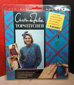 Christian de Falbe Topstitcher Kit by NEWEY Knitwear Embroidery Vintage NEW NOS - Picture 1 of 3