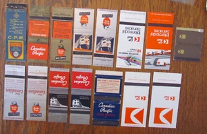 FUNDAS DE MATCHBOOK DE RAILWAY COMPANY: LOTE DE 15 FUNDAS DE FÓSFOROS DEL PACÍFICO CANADIENSE -A19 - Imagen 1 de 2