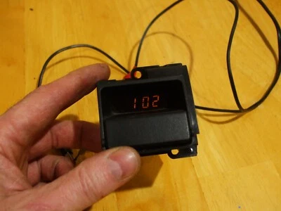 Часы на приборную панель Acura Honda Prelude 1997-2001 от оригинального производителя БЕСПЛАТНАЯ ДОСТАВКА 97 98 99 00 01 - Изображение 1 из 4