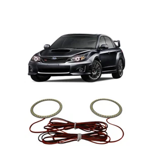 Bright White LED Headlight Halo Ring Kit for Subaru Impreza 08-14 - Picture 1 of 2