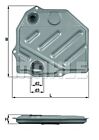 Automatic Trans Hydraulic Filter MAHLE Fits MERCEDES PORSCHE 190 T1 1262770295