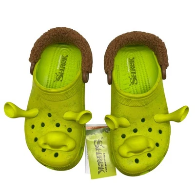 Nuevo Zueco Clásico Crocs x Dreamworks Sherk Verde Lima Punch Unisex Adilt talla M7 W9 Foto 1 de 4