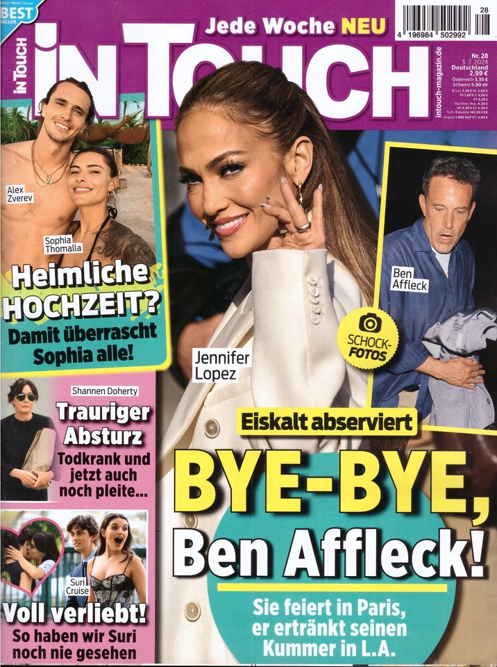 In Touch German magazine No. 28 2024 Jennifer Lopez - Image 1 of 1