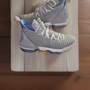 Nike LeBron 16 MLPS Talla 12 CK4765-001 Gris King James #23 - Imagen 1 de 16