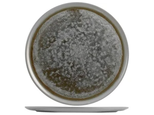 Paquete De 6 Platos Velvet En Stoneware Redondo De 32 Cm Gris H&H - Imagen 1 de 3