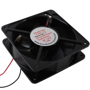 12V Square High-Speed Waterproof & Quiet Cooling Fan Installation Solution - Afbeelding 1 van 1