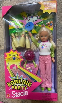 Bowling Party Stacie Barbie Doll  22013 1998, NIB - Image 1 of 4