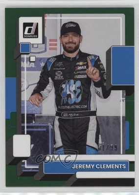 2023 Panini Donruss NASCAR Green /99 Jeremy Clements #92 - Image 1 of 2
