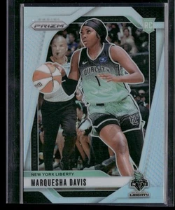 2024 Panini Prizm WNBA #45 Marquesha Davis Silver Prizms New York Liberty Rookie - Imagen 1 de 2