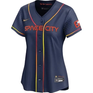 Nike Houston Astros Space City Connect Jersey Carlos Correa Women’s Medium NWT - Picture 1 of 6