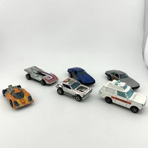 Vintage 1970s Lot Of 6 Cars Corgi Hot Wheels Redline Gremlin Jaguar XJS Porsche - Picture 1 of 12