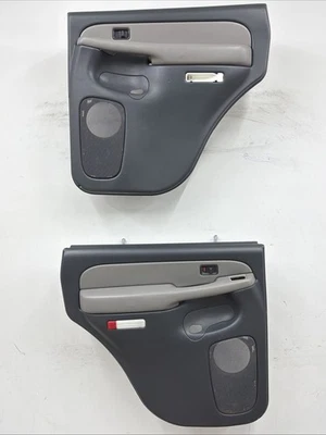 99-02 Chevrolet Tahoe GMC Yukon Pair Of Rear Power Door Panels OEM - Image 1 of 4
