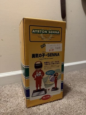 Ayrton Senna Porcelain Statue Limited Edition 371/1000 - Image 1 of 4