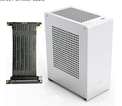 ZZEW A1P 5.8L Mini-ITX SFF Case, with PCI 3.0 Riser Cable, New in Box - Image 1 of 4