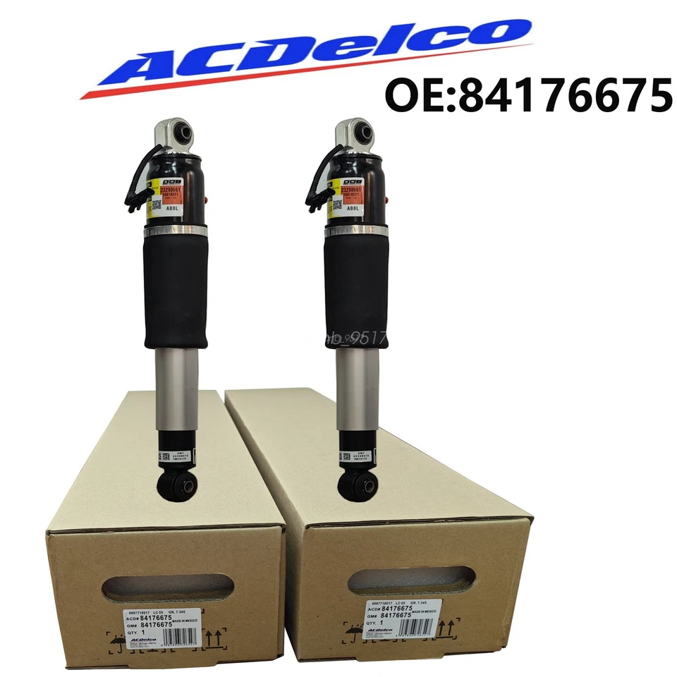 Genuine Pair REAR Air Shock Absorbers for 15-20 Escalade Suburban Tahoe Yukon - Image 1 of 4