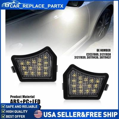 LED Side Mirror Puddle Light For Volvo V70 S80 S60 XC90 V50 C30 C70 V50 C2C37089 - Image 1 of 4