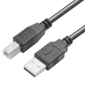 10 ft high speed usb 2.0 a to b printer scanner cable for hp canon epson lexmark - Picture 1 of 6