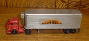 Vintage Aurora Built Plastic Coast To Coast Moving Tractor Trailer Semi Truck - Picture 1 of 7