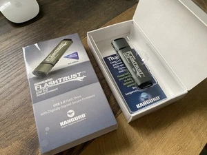 Kanguru FlashTrust 16GB USB3.0 Flash Drive with Digitally Signed Secure Firmware - Photo 1/3