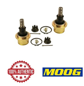 For Ford F150 Lincoln Pair Set of 2 Front Lower Press-in Ball Joints Moog - Picture 1 of 1