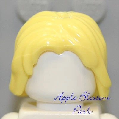 NUEVO Lego Thor Minifigura Larga CABELLO RUBIO Minifigura Corta Femenina Cabello Amarillo Claro Foto 1 de 4