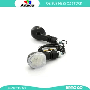 2X Motorcycle Clear Lens LED Indicator For Husaberg FE 570 2009 2010 2011 2012 - Picture 1 of 3