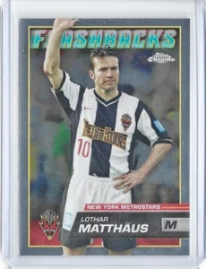 Lothar Matthaus New York Metrostars 2023 Topps Chrome MLS Flashbacks #61 - Picture 1 of 1