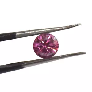2-3 Ct Pink Lab Created Loose Diamond Brilliant Cut Certified ! Jewelry Making - Picture 1 of 4