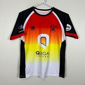 Queensland Fire and Rescue Rare Player QFRUC Rugby Training Shirt Mens XL