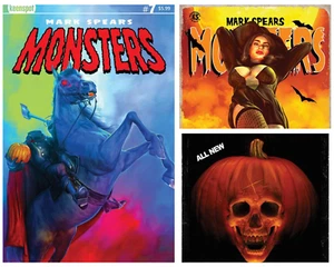 MARK SPEARS MONSTERS #7 CVR A-C SET (PRESALE 9/24/25) - Picture 1 of 4