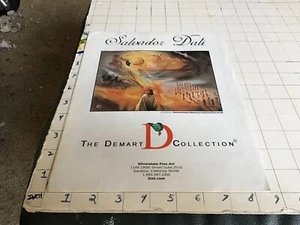 original AD Flyer: SALVADOR DALI multi page, i show all, 18 works of art - Picture 1 of 3