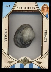 2025 Bench Warmer Girls of Summer - Sea Shells Card - Andrea Lowell 1/1 - Picture 1 of 3