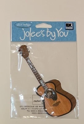 Guitar Music Band Jolee's Boutique Musical Instrument Scrapbook Sticker VTG - Image 1 of 2