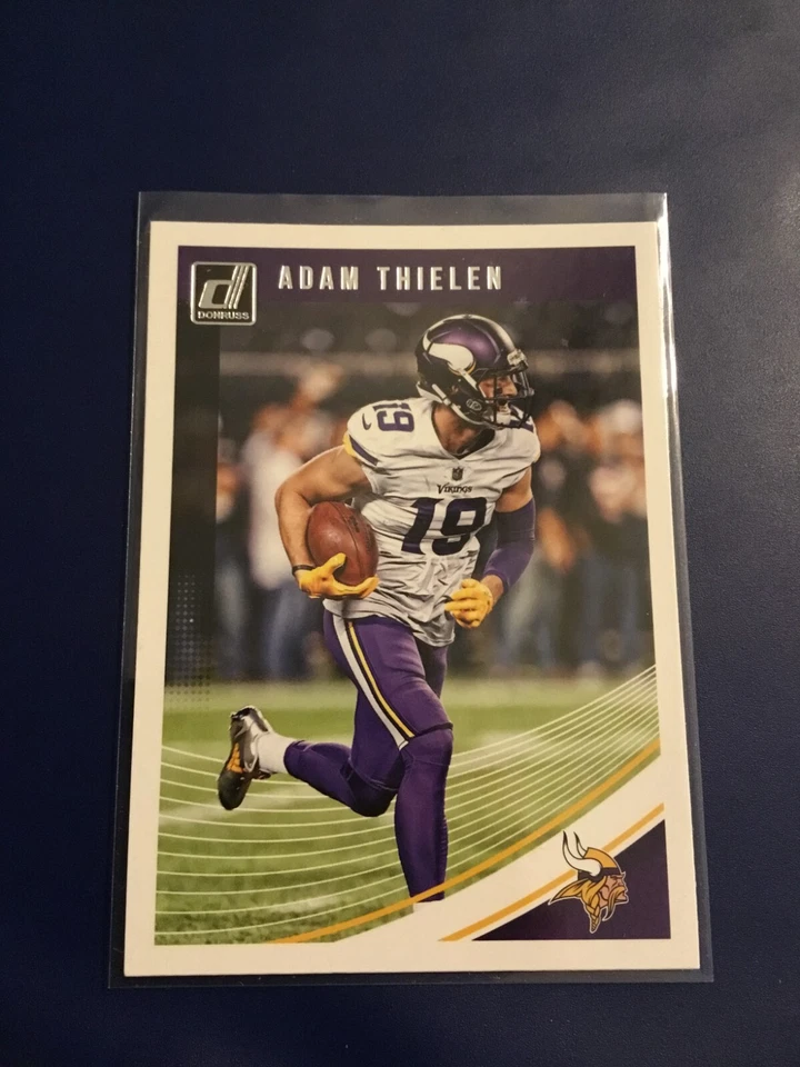 2018 Donruss # 174 ADAM THIELEN Minnesota Vikings Football Card - Image 1 of 1