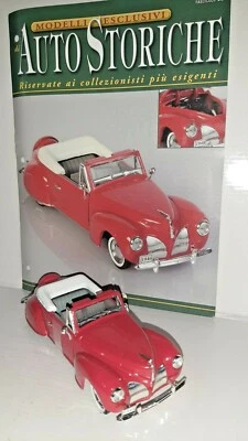 FORD LINCOLN CONTINENTAL CABRIOLET 1940 "AUTO STORICHE" CON FASCICOLO SCALA 1:32 - Immagine 1 di 2