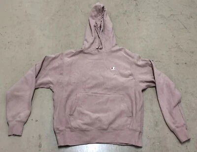 Champion Women's Reverse Weave Pullover Hoodie size M Pink - Image 1 of 4