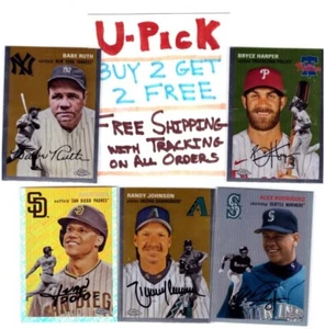 2023 Topps Chrome Platinum Singles U-Pick Buy 2 Get 2 Free Ships Free #s 301-500 - Picture 1 of 1
