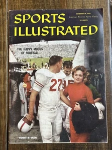 November 9, 1959 Bob Lackey Texas Longhorns Football SPORTS ILLUSTRATED - Picture 1 of 3