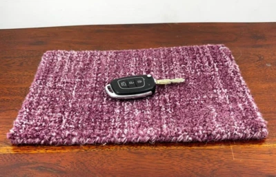 Handmade Bohemian Table Mats For Kitchen Accent Placemat Home Decor Pink Rug - Image 1 of 4