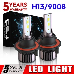 2PC SUPER LED headlight bulbs for 2023 Polaris 550 lxt pn 4012279 12v 100W bulbs - Picture 1 of 17