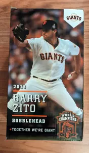 San Francisco Giants 2013 SGA Barry Zito Bobblehead totalmente nuevo en caja - Imagen 1 de 1